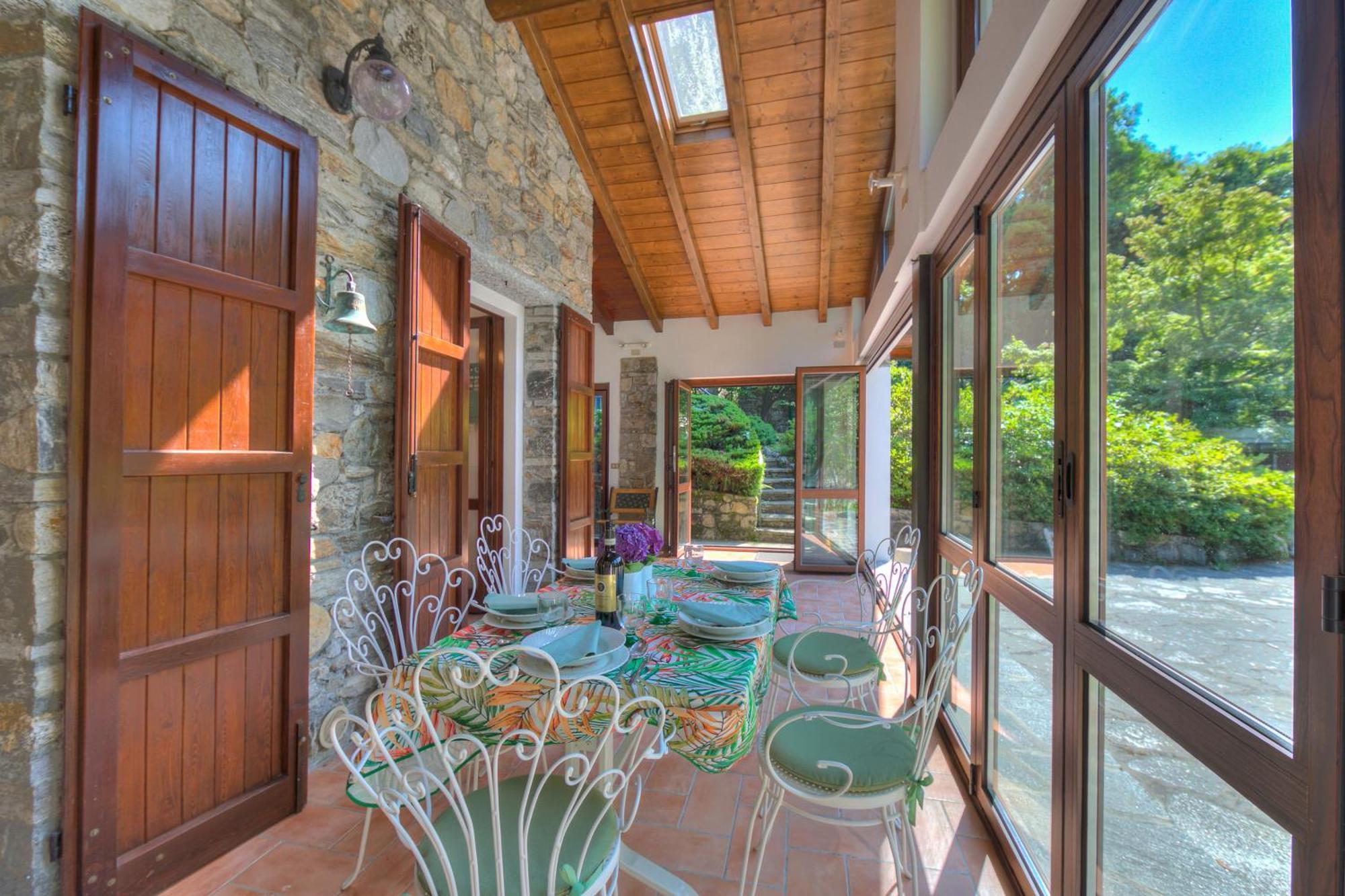 Villa Il Castagno Few Min From Beach - Happy Rentals Castelveccana 外观 照片