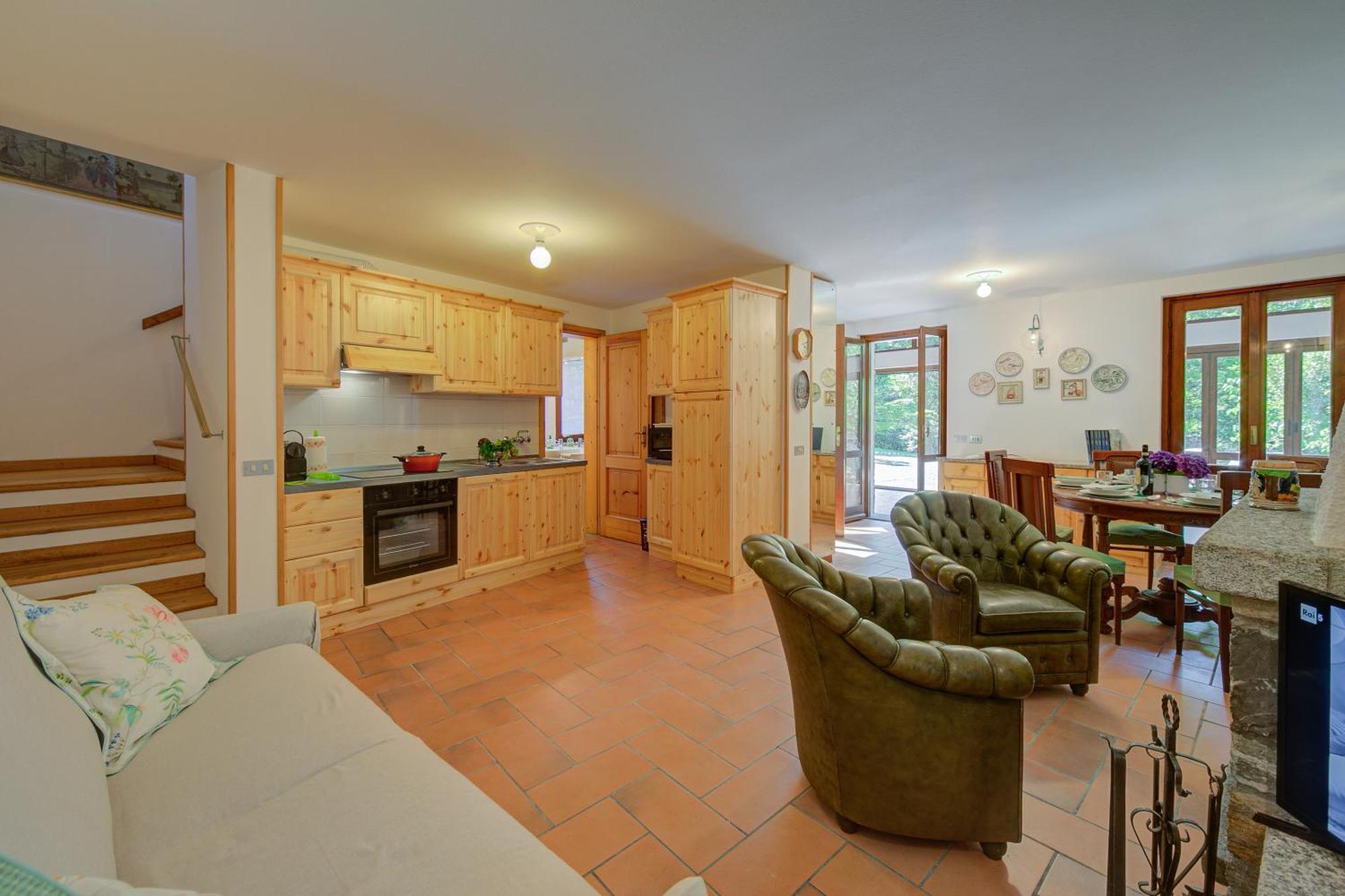 Villa Il Castagno Few Min From Beach - Happy Rentals Castelveccana 外观 照片