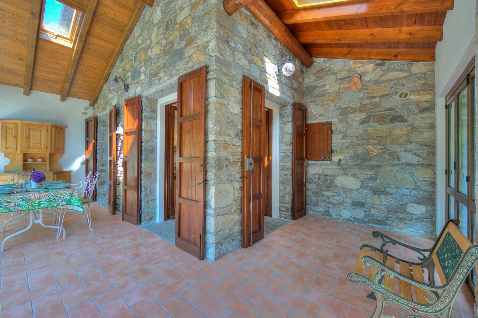 Villa Il Castagno Few Min From Beach - Happy Rentals Castelveccana 外观 照片